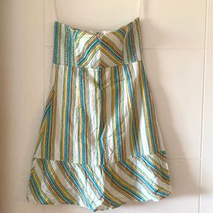 Roxy Medium  Strapless Summer Dress .